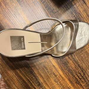 Dolce Vita Metallic Gold Sandals